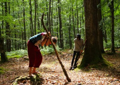 Cie Gaëlle Guéranger - Clinamen - Transmission - Danse et forêt